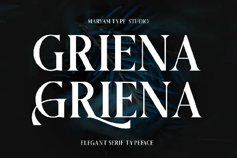 Griena Elegant font