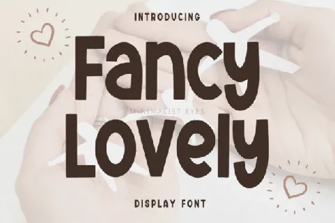 Fancy Lovely Display font