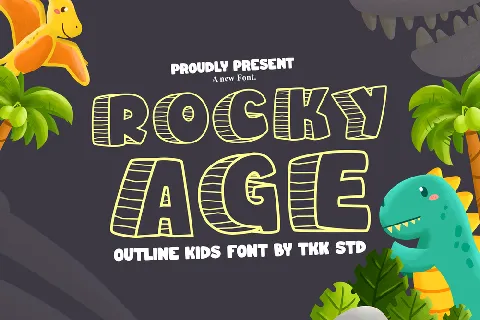 Rocky Age font