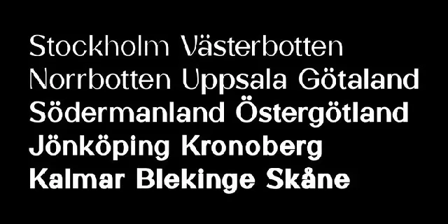 SK Gothenburg Sans Serif font