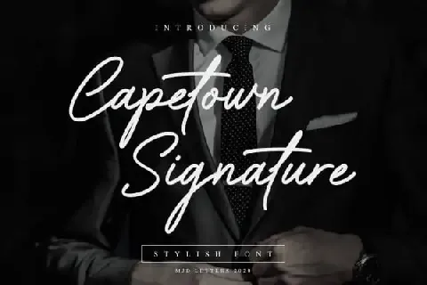 Capetown Signature font