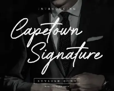 Capetown Signature font