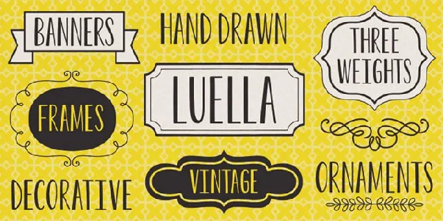 Luella Family font