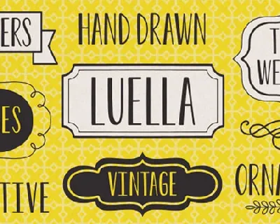 Luella Family font