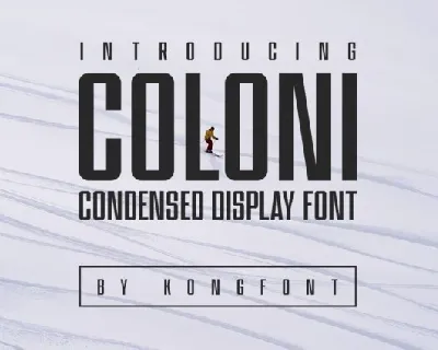 Coloni font