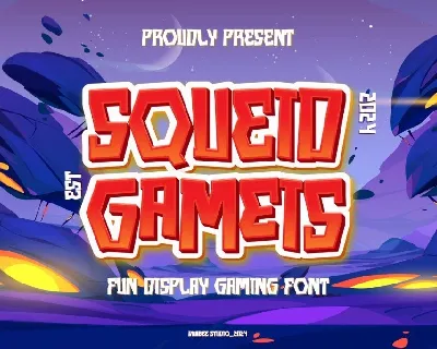 Squeid Gameis font