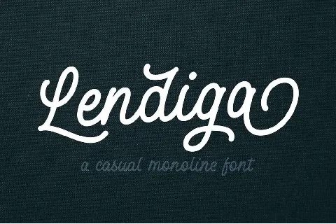 Lendiga font