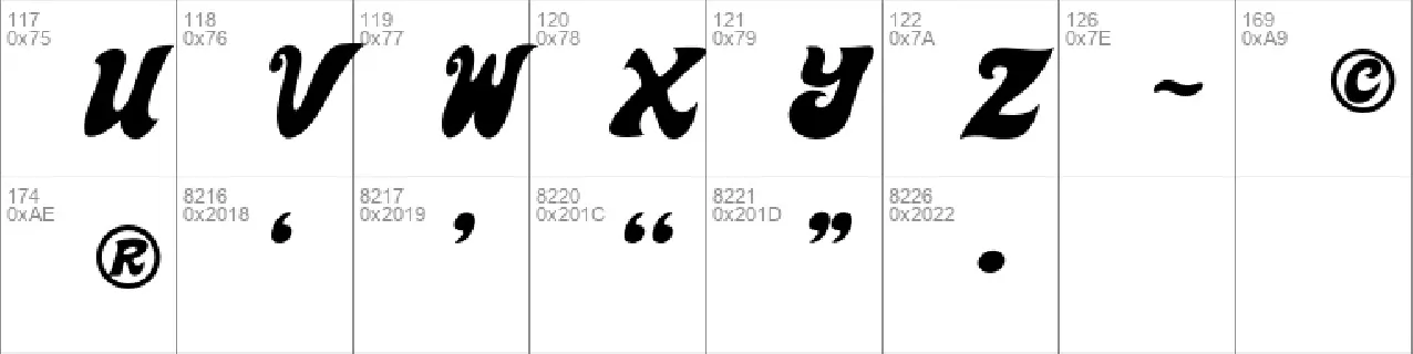 Lexico font