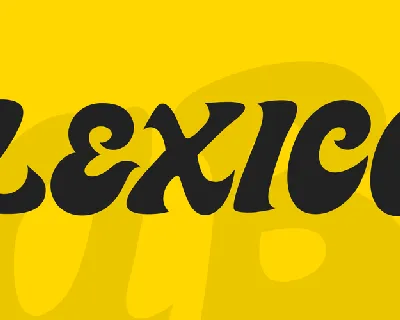 Lexico font