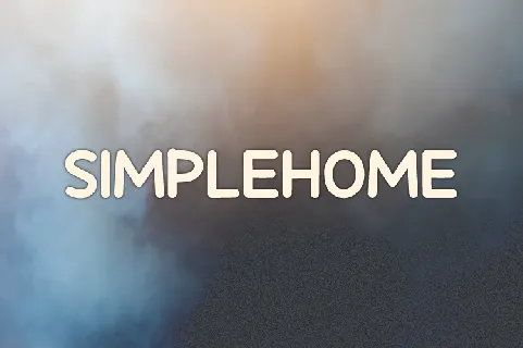 Simplehome font