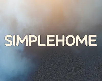 Simplehome font