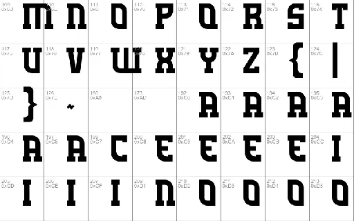 SUPERUN font