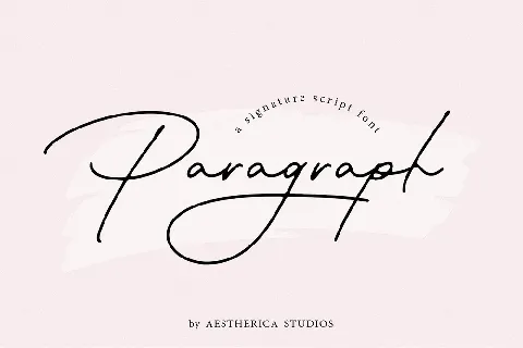 Paragraph font