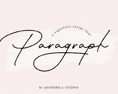 Paragraph font