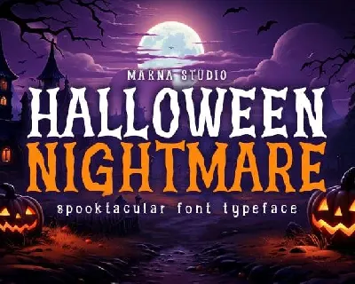 Halloween Nightmare font