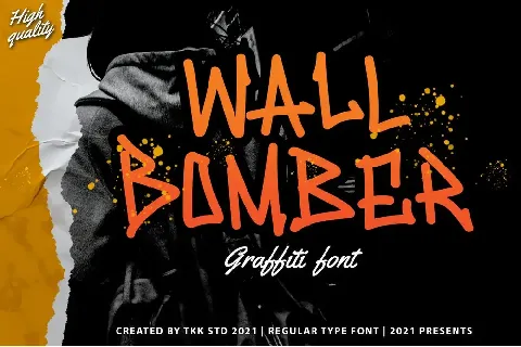 Wall Bomber font