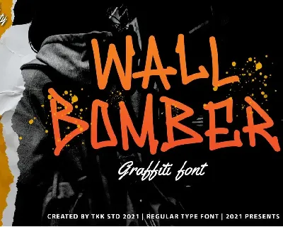 Wall Bomber font