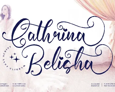 Cathrina Belisha font