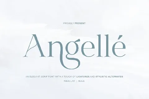Angelle font