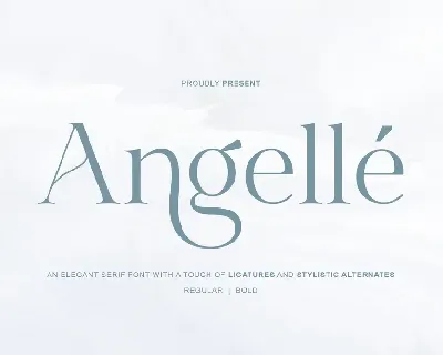 Angelle font