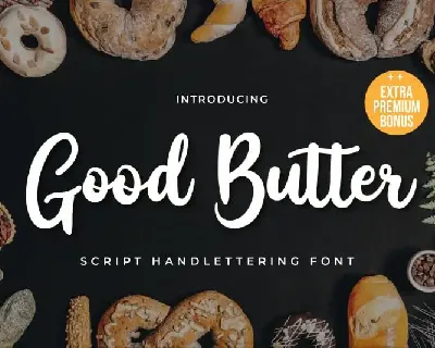 Good Butter Script font