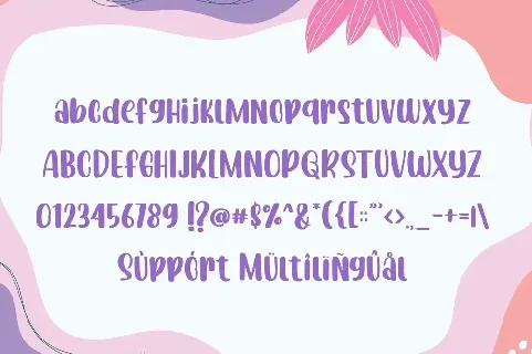 Welcome Spring font
