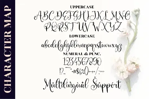 Benttaria Delissha font