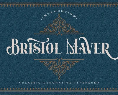 Bristol Maver font