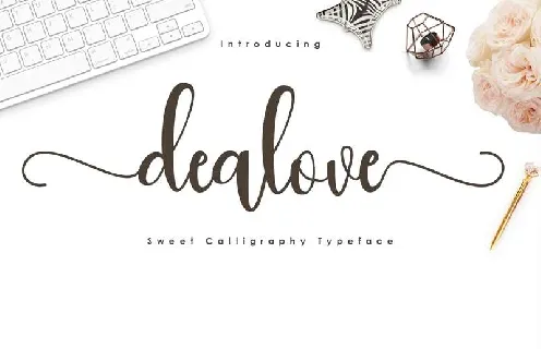 Dealove Script font