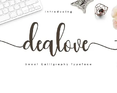 Dealove Script font