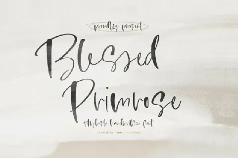 Blessed Primrose font