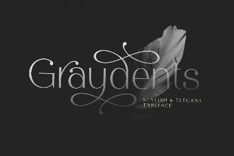 Graydents font