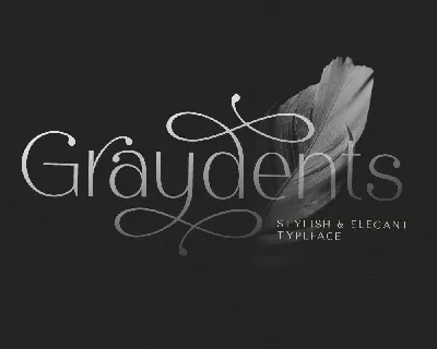 Graydents font