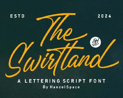 The Swirtland font