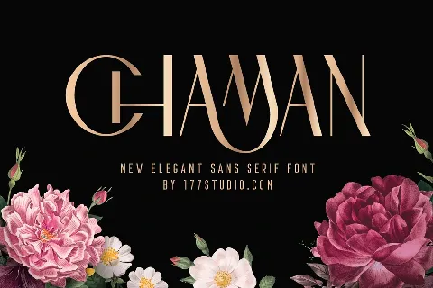 Chaman Elegant font