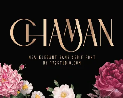 Chaman Elegant font