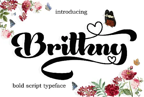 Brithny font