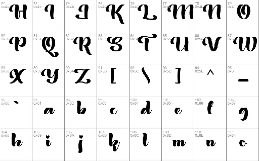 Brithny font