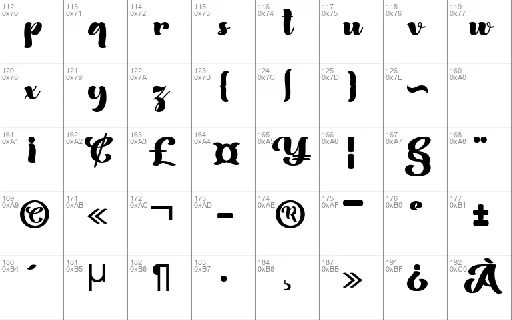 Brithny font