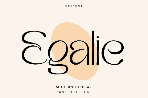 Egalie font