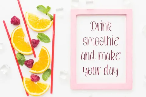 Fruity Fresh Demo font