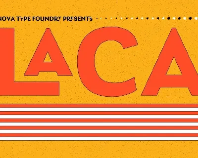 Laca font