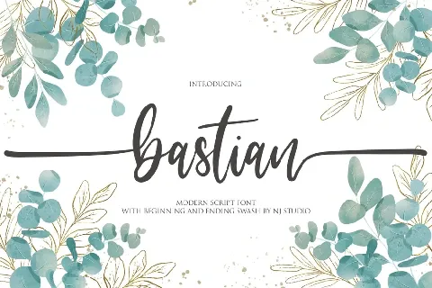 Bastlian font