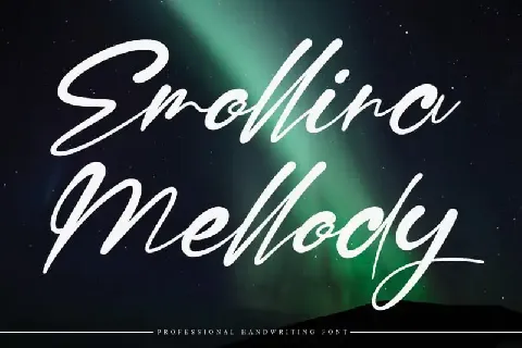 Ragellia Mellinda Script font