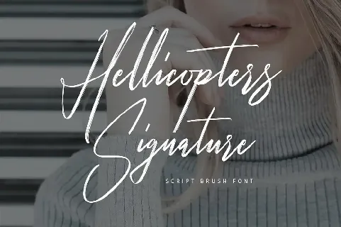 Hellicopters Script font