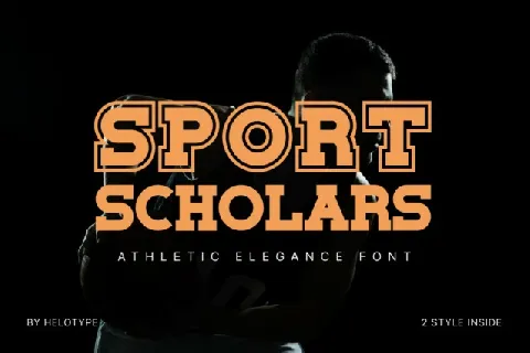 Sport Scholars font