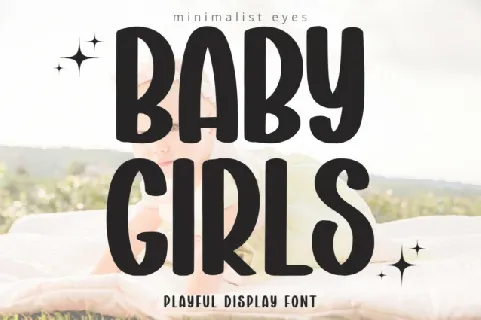 Baby Girls Display font