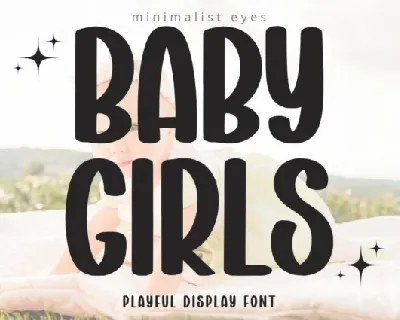 Baby Girls Display font