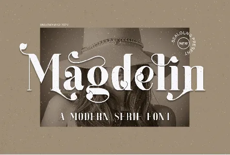 Magdelin font