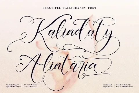 Kalindaty Alintaria font